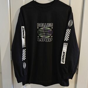Rolling Loud 2019 Miami Long-Sleeve Concert T-Shirt - Size Large